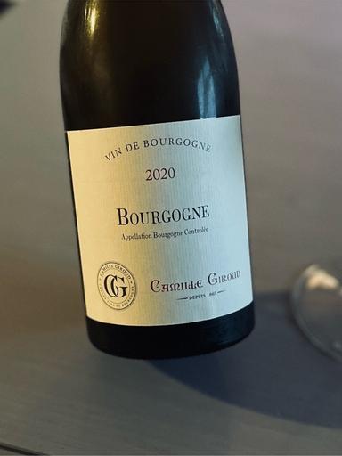 Camille Giroud Bourgogne Rouge