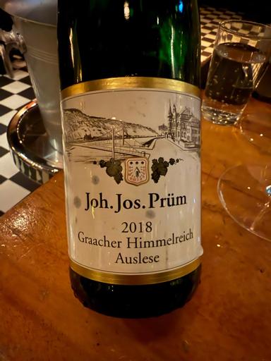 Joh. Jos. Prum Graacher Himmelreich Riesling Auslese Goldkapsel Mosel