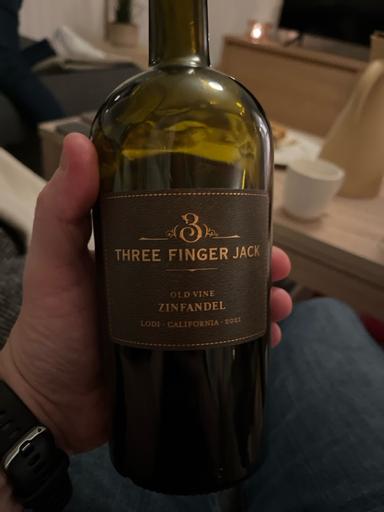 Three Finger Jack Old Vine Zinfandel