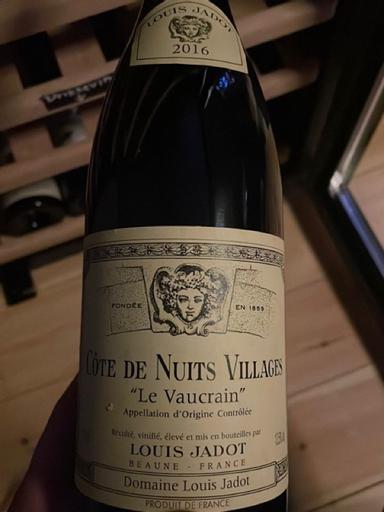 Maison Louis Jadot Cote de Nuits-Villages Le Vaucrain Rouge