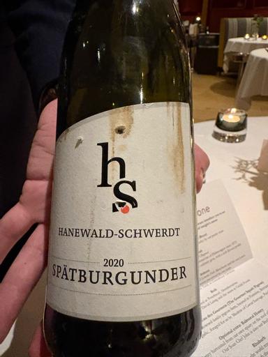 Hanewald-Schwerdt Spatburgunder Trocken Pfalz