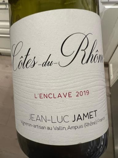Jean-Luc Jamet Cotes du Rhone L'Enclave