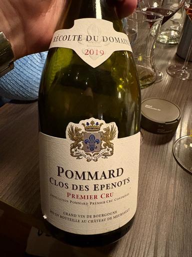 Chateau de Meursault Pommard Premier Cru Clos des Epenots