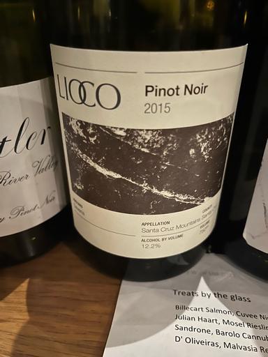 Lioco Savaria Pinot Noir Santa Cruz Mountains