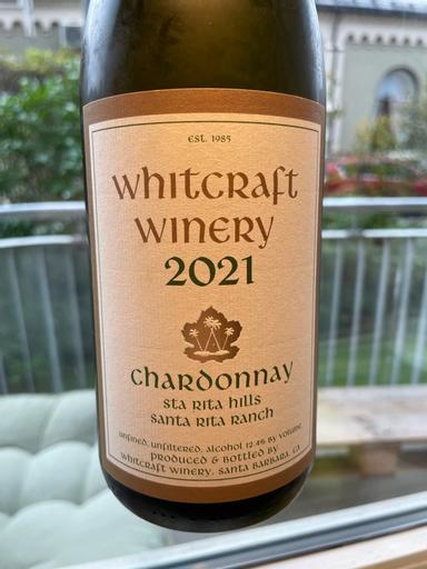 Whitcraft Winery Santa Rita Ranch Chardonnay Sta. Rita Hills