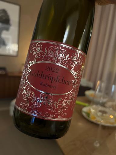 Julian Haart Piesporter Goldtropfchen Riesling Kabinett Mosel