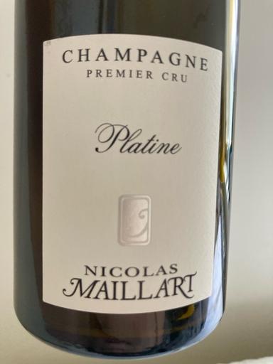 Nicolas Maillart Platine Brut Premier Cru