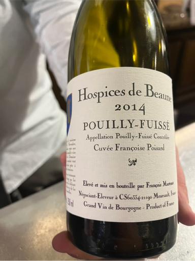 Hospices de Beaune Pouilly-Fuisse Cuvee Francoise Poisard