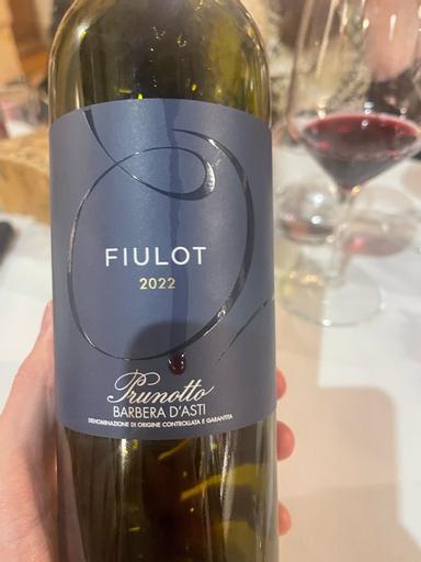 Prunotto Barbera d'Asti Fiulot
