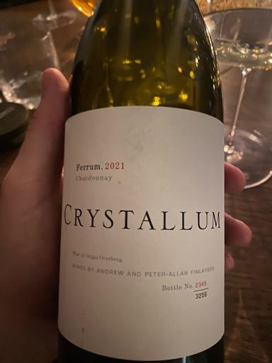 Crystallum Ferrum Chardonnay Overberg
