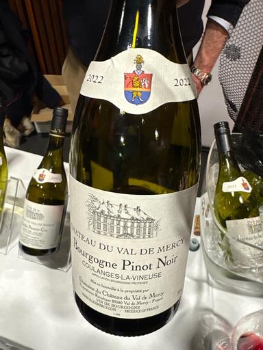 Ch. du Val de Mercy Bourgogne Pinot Noir Coulanges La Vineuse