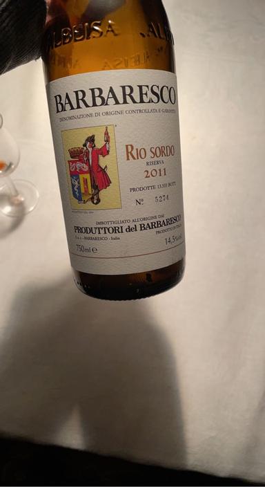 Produttori del Barbaresco Barbaresco Rio Sordo Riserva