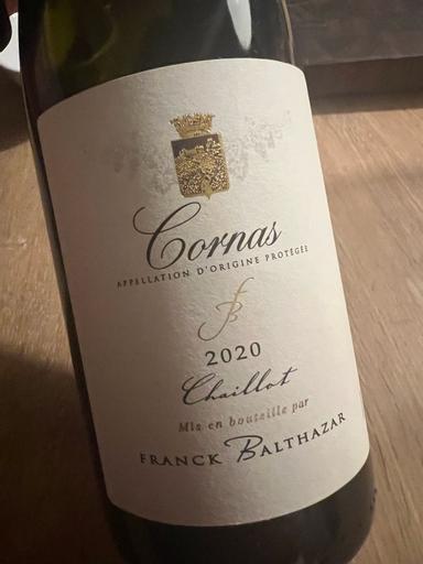 Franck Balthazar Cornas Chaillot