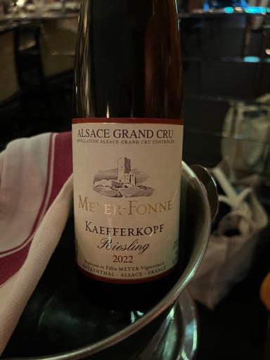 Meyer-Fonne Riesling Grand Cru Kaefferkopf