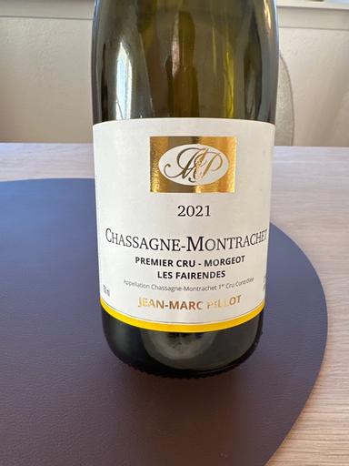 Jean-Marc Pillot Chassagne-Montrachet Premier Cru Morgeot Fairendes Blanc