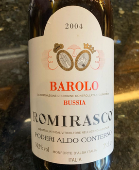 Poderi Aldo Conterno Barolo Bussia Romirasco