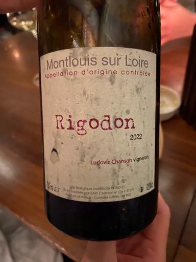 Ludovic Chanson Montlouis-sur-Loire Rigodon