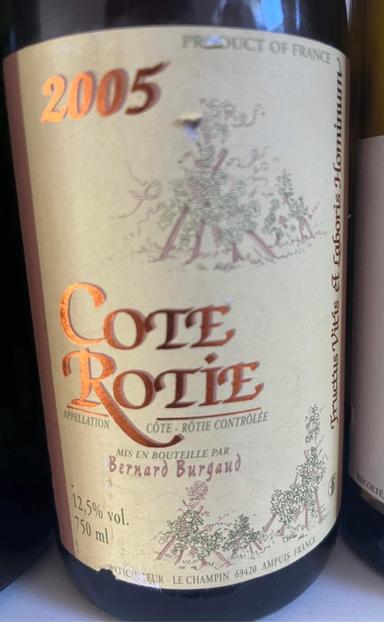Bernard Burgaud Cote Rotie