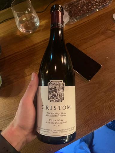 Cristom Pinot Noir Eileen Willamette Valley