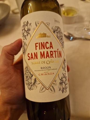 Torre Ona Finca San Martin Crianza Rioja