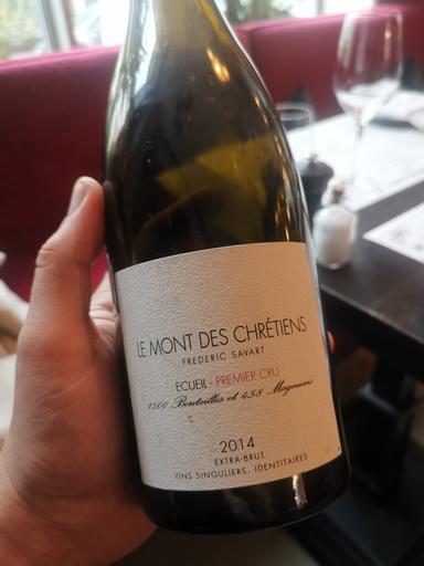 Savart Le Mont des Chretiens Premier Cru
