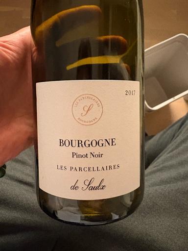 Les Parcellaires de Saulx Bourgogne Les Mursottes Pinot Noir