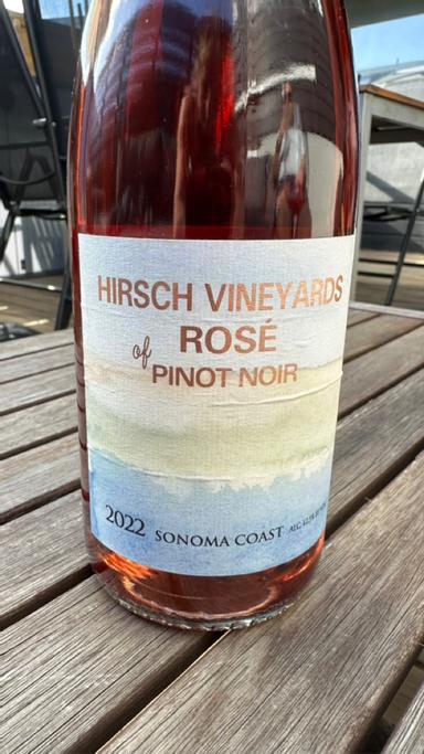 Hirsch Estate Rosé of Pinot Noir