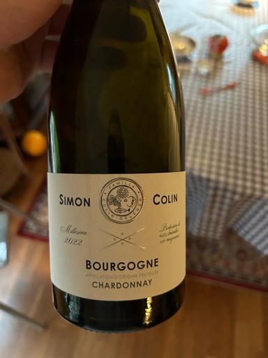 Simon Colin Bourgogne Chardonnay