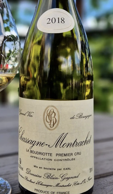 Jean-Marc Blain-Gagnard Chassagne-Montrachet Premier Cru La Boudriotte Blanc