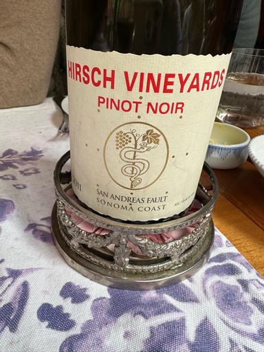 Hirsch Vineyards San Andreas Fault Pinot Noir Sonoma Coast