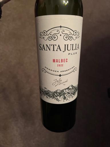 Bodega Santa Julia Malbec Mendoza