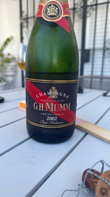 G.H. Mumm Millesime Champagne