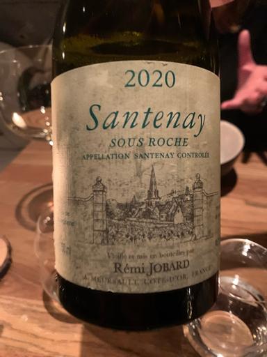 Remi Jobard Santenay Sous la Roche Blanc