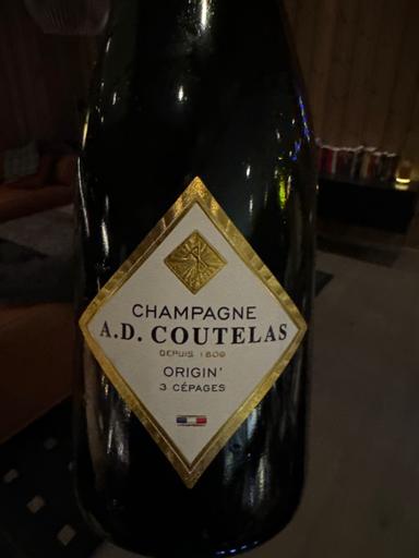 A. D. Coutelas Origin Brut Champagne