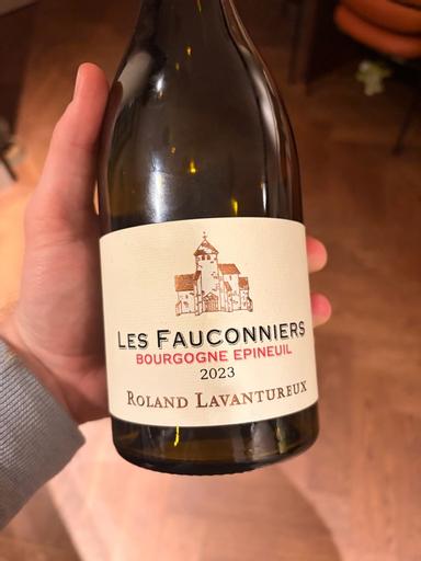 Roland Lavantureux Bourgogne Epineuil Les Fauconniers