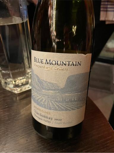 Blue Mountain Vineyard & Cellars Chardonnay Okanagan Valley