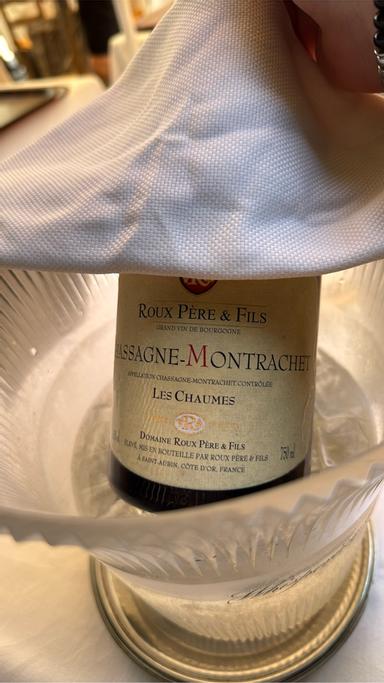 Roux Pere et Fils Chassagne-Montrachet Premier Cru Les Chaumes