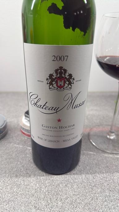 Ch. Musar Chateau Musar Gaston Hochar