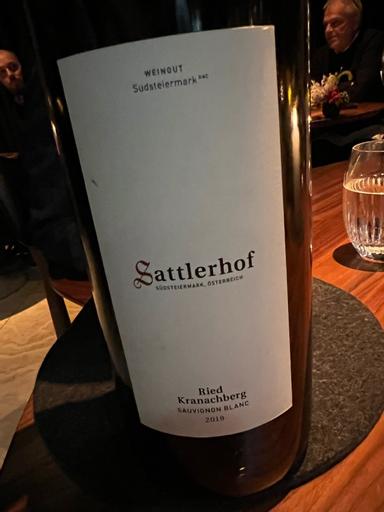 Sattlerhof Kranachberg Sauvignon Blanc Sudsteiermark