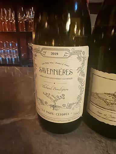 Thibaud Boudignon Savennieres Fougerais