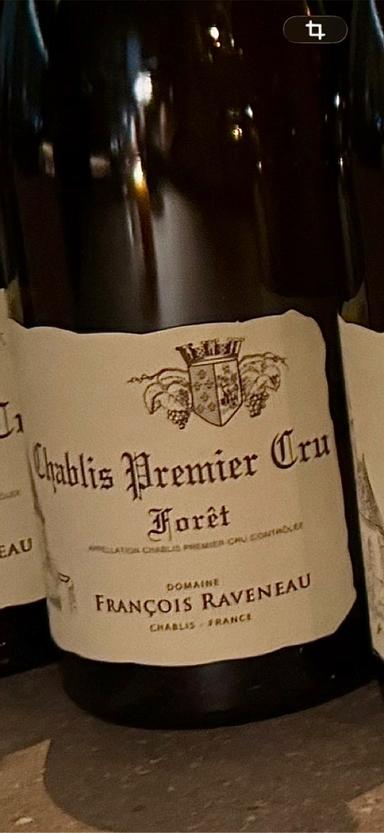 Domaine Francois Raveneau Chablis Premier Cru Forets