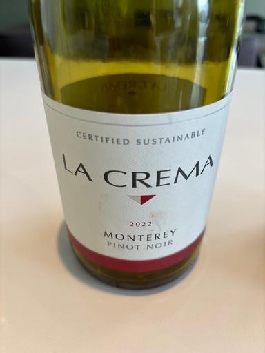 La Crema Pinot Noir Monterey