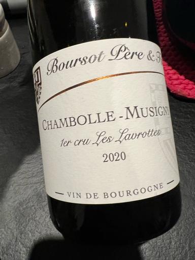 Boursot Chambolle-Musigny Premier Cru Les Lavrottes