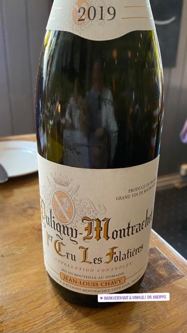 Jean-Louis Chavy Puligny-Montrachet Premier Cru Folatieres