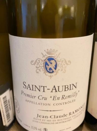 Dom. Ramonet Saint-Aubin Premier Cru En Remilly Blanc