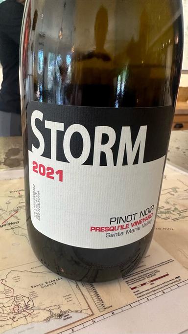 Storm Pinot Noir Presquile Santa Maria Valley