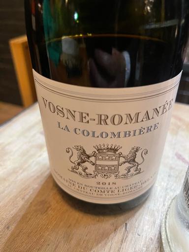 Domaine du Comte Liger Belair Vosne-Romanee Premier Cru La Colombiere