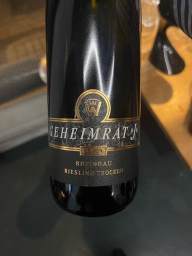 Geheimrat Riesling Spätlese trocken