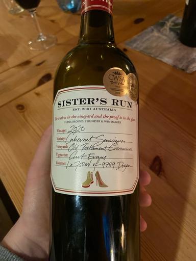Sister's Run Old Testament Cabernet Sauvignon Coonawarra