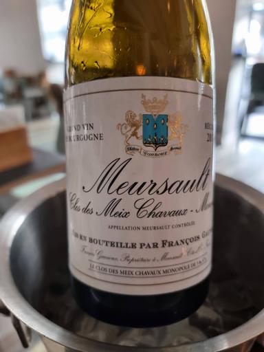 Francois Gaunoux Meursault Clos des Meix Chavau Monopole